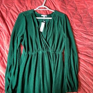 Baltic Born Venus Ribbed Dress - Forest